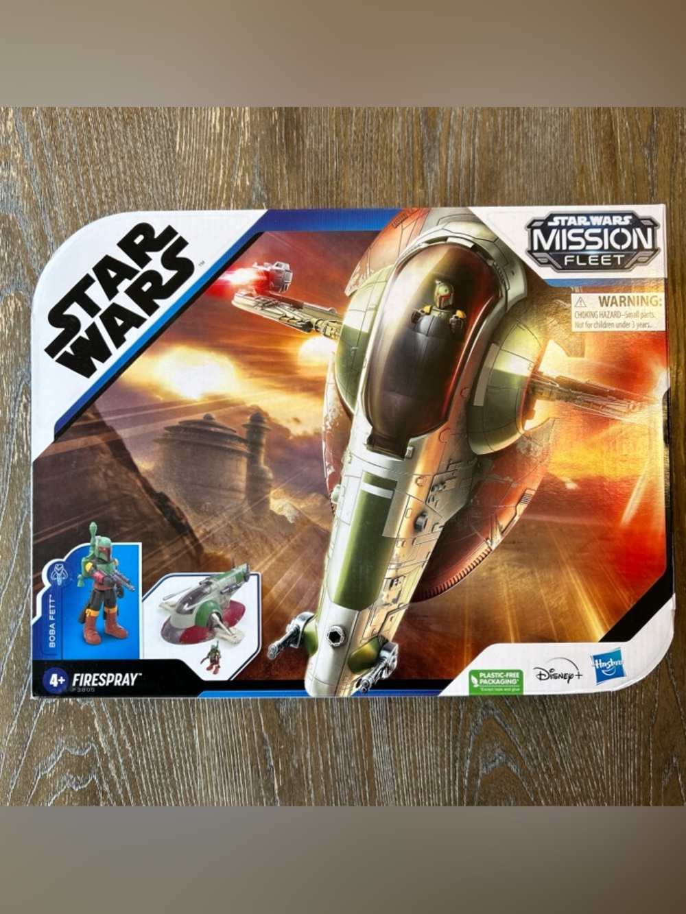 STAR WARS Mission Fleet Starship Skirmish with 2.5" Boba Fett Action Figure NEW